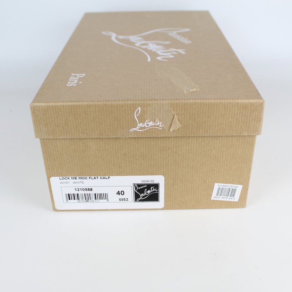NEW Christian Louboutin Lock Me Moc Loafer - Picture 14 of 14